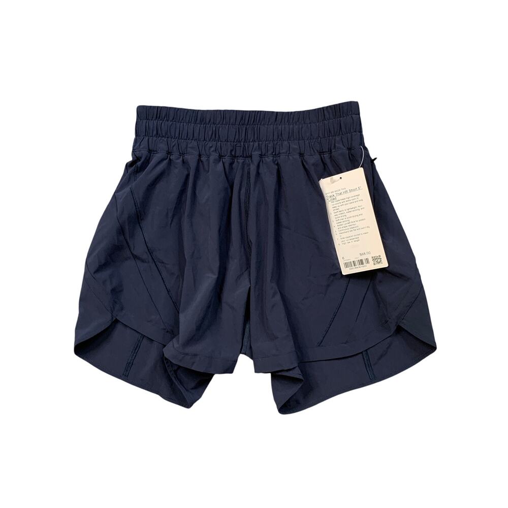 Lululemon Shorts Womens 6 Windsor Track That High Rise Lined Running Quick Dry